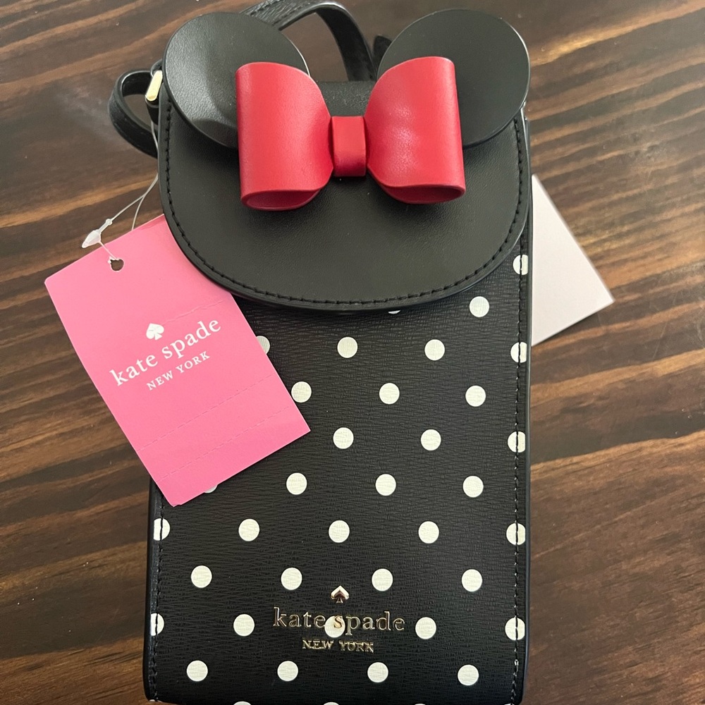 Disney & Kate Spade polka dot crossbody. NWT